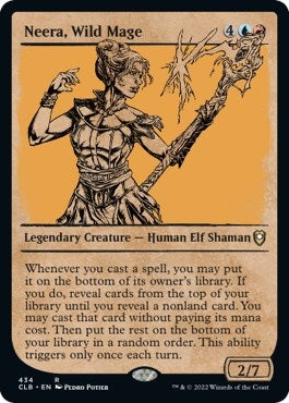 Image for Neera, Wild Mage (Showcase) (Commander Legends: Battle for Baldur's Gate) (434) - Magic: The Gathering