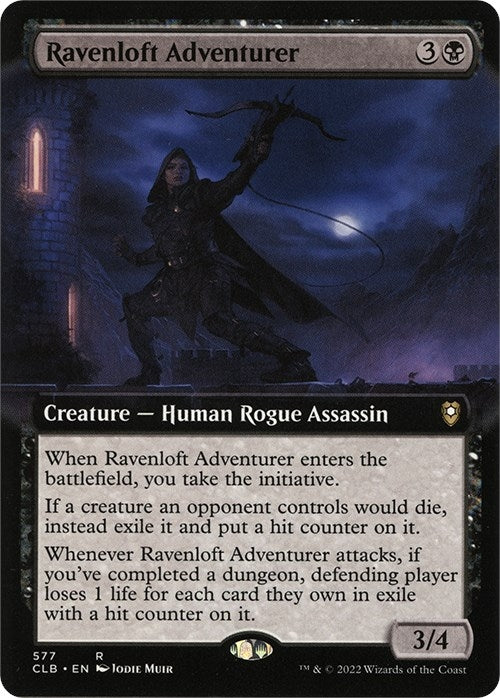 Image for Ravenloft Adventurer (Extended Art) (Commander Legends: Battle for Baldur's Gate) (577) - Magic: The Gathering
