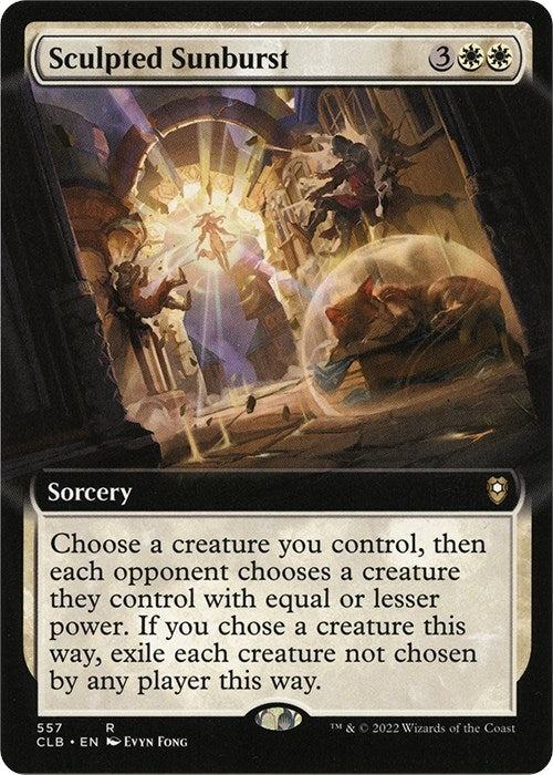 Image for Sculpted Sunburst (Extended Art) (Commander Legends: Battle for Baldur's Gate) (557) - Magic: The Gathering
