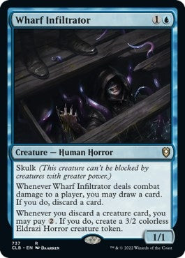 Image for Wharf Infiltrator (Commander Legends: Battle for Baldur's Gate) (737) - Magic: The Gathering