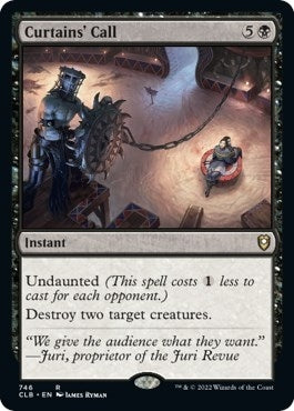 Image for Curtains' Call (Commander Legends: Battle for Baldur's Gate) (746) - Magic: The Gathering
