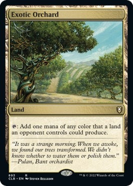 Image for Exotic Orchard (Commander Legends: Battle for Baldur's Gate) (893) - Magic: The Gathering