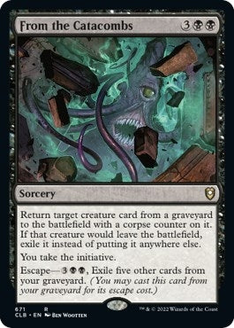 Image for From the Catacombs (Commander Legends: Battle for Baldur's Gate) (671) - Magic: The Gathering