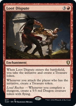 Image for Loot Dispute (Commander Legends: Battle for Baldur's Gate) (677) - Magic: The Gathering