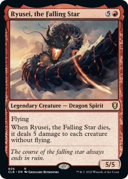 Image for Ryusei, the Falling Star (Commander Legends: Battle for Baldur's Gate) (806) - Magic: The Gathering