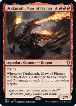 Image for Drakuseth, Maw of Flames (Commander Legends: Battle for Baldur's Gate) (790) - Magic: The Gathering
