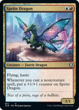 Image for Sprite Dragon (Commander Legends: Battle for Baldur's Gate) (852) - Magic: The Gathering