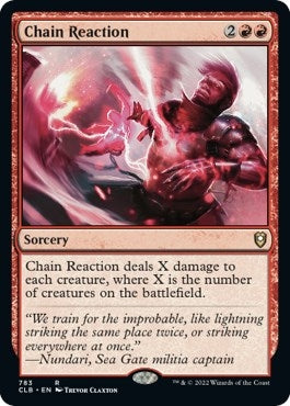 Image for Chain Reaction (Commander Legends: Battle for Baldur's Gate) (783) - Magic: The Gathering