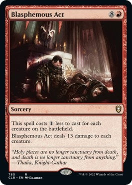 Image for Blasphemous Act (Commander Legends: Battle for Baldur's Gate) (780) - Magic: The Gathering