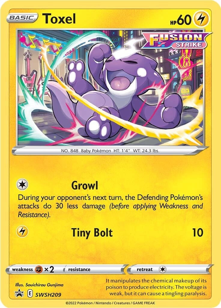 Image for Toxel - SWSH209 (SWSH: Sword & Shield Promo Cards) (SWSH209) - Pokemon