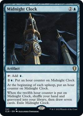 Image for Midnight Clock (Commander Legends: Battle for Baldur's Gate) (727) - Magic: The Gathering
