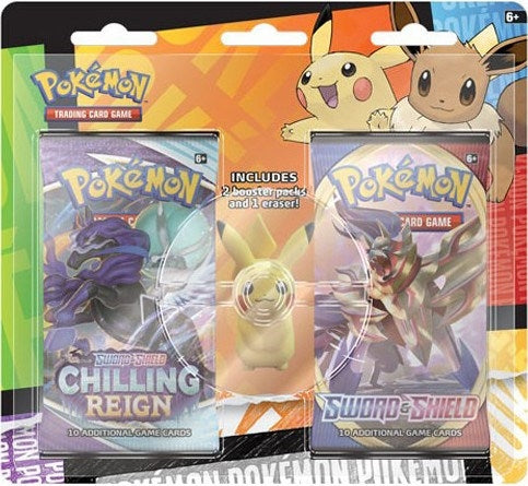 Image for Pokemon TCG: Back to School Eraser Blister [Pikachu] - Pokemon