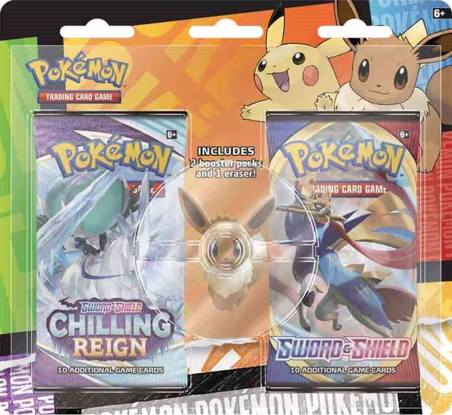Image for Pokemon TCG: Back to School Eraser Blister [Eevee] - Pokemon