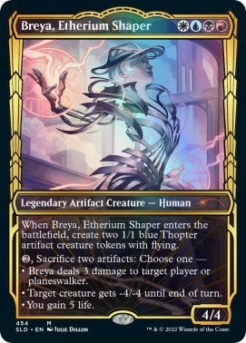 Image for Breya, Etherium Shaper (Gilded Foil) (Secret Lair Drop Series) (454) - Magic: The Gathering