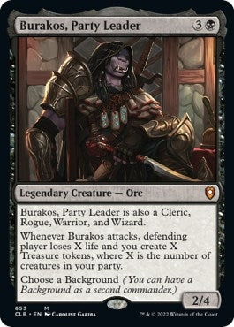 Image for Burakos, Party Leader (Commander Legends: Battle for Baldur's Gate) (653) - Magic: The Gathering