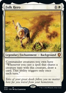 Image for Folk Hero (Commander Legends: Battle for Baldur's Gate) (650) - Magic: The Gathering
