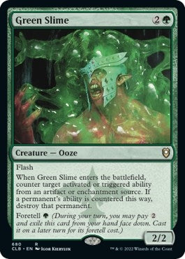 Image for Green Slime (Commander Legends: Battle for Baldur's Gate) (680) - Magic: The Gathering