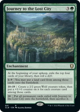 Image for Journey to the Lost City (Commander Legends: Battle for Baldur's Gate) (681) - Magic: The Gathering