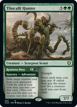 Image for Tlincalli Hunter (Commander Legends: Battle for Baldur's Gate) (682) - Magic: The Gathering