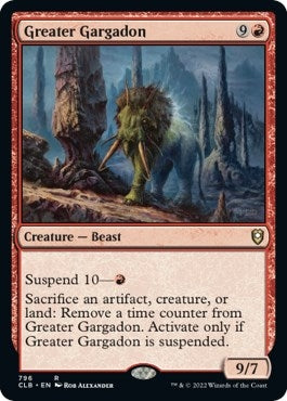 Image for Greater Gargadon (Commander Legends: Battle for Baldur's Gate) (796) - Magic: The Gathering