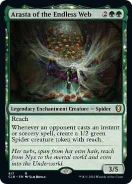 Image for Arasta of the Endless Web (Commander Legends: Battle for Baldur's Gate) (817) - Magic: The Gathering