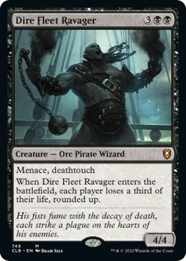 Image for Dire Fleet Ravager (Commander Legends: Battle for Baldur's Gate) (749) - Magic: The Gathering