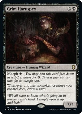 Image for Grim Haruspex (Commander Legends: Battle for Baldur's Gate) (754) - Magic: The Gathering
