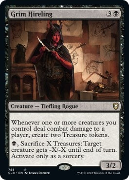 Image for Grim Hireling (Commander Legends: Battle for Baldur's Gate) (755) - Magic: The Gathering
