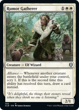 Image for Rumor Gatherer (Commander Legends: Battle for Baldur's Gate) (705) - Magic: The Gathering