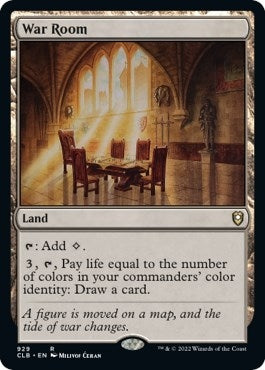 Image for War Room (Commander Legends: Battle for Baldur's Gate) (929) - Magic: The Gathering