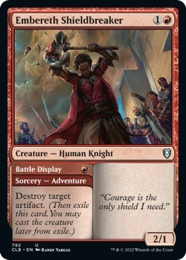 Image for Embereth Shieldbreaker (Commander Legends: Battle for Baldur's Gate) (792) - Magic: The Gathering