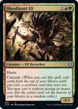 Image for Bloodbraid Elf (Commander Legends: Battle for Baldur's Gate) (839) - Magic: The Gathering