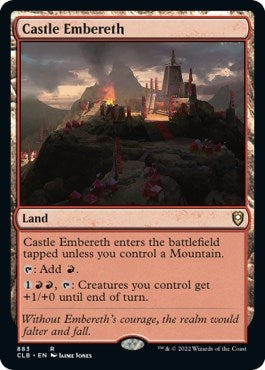 Image for Castle Embereth (Commander Legends: Battle for Baldur's Gate) (883) - Magic: The Gathering