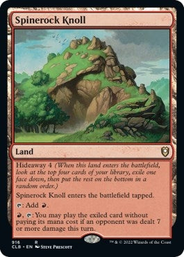 Image for Spinerock Knoll (Commander Legends: Battle for Baldur's Gate) (916) - Magic: The Gathering