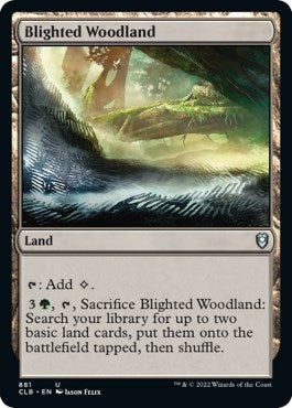 Image for Blighted Woodland (Commander Legends: Battle for Baldur's Gate) (881) - Magic: The Gathering