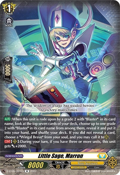 Image for Little Sage, Marron (D-BT05: Triumphant Return of the Brave Heroes) (D-BT05/051EN) - Cardfight Vanguard