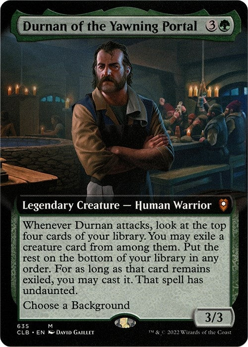 Image for Durnan of the Yawning Portal (Extended Art) (Commander Legends: Battle for Baldur's Gate) (635) - Magic: The Gathering