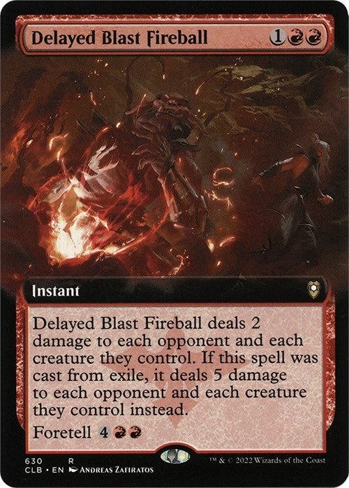 Image for Delayed Blast Fireball (Extended Art) (Commander Legends: Battle for Baldur's Gate) (630) - Magic: The Gathering