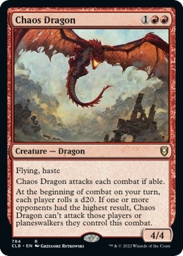 Image for Chaos Dragon (Commander Legends: Battle for Baldur's Gate) (784) - Magic: The Gathering