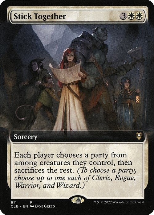 Image for Stick Together (Extended Art) (Commander Legends: Battle for Baldur's Gate) (611) - Magic: The Gathering