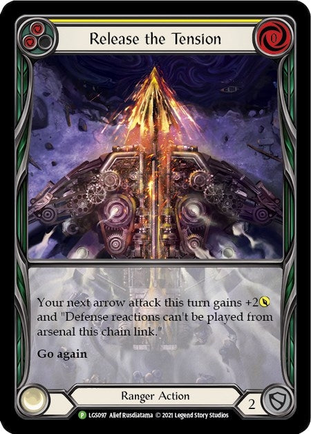 Image for Release the Tension (Yellow) LGS097 (Flesh and Blood: Promo Cards) (LGS097) - Flesh and Blood TCG