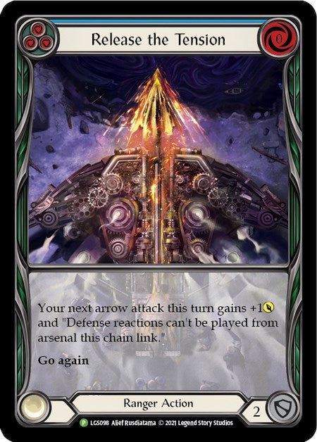 Image for Release the Tension (Blue) - LGS098 (Flesh and Blood: Promo Cards) (LGS098) - Flesh and Blood TCG
