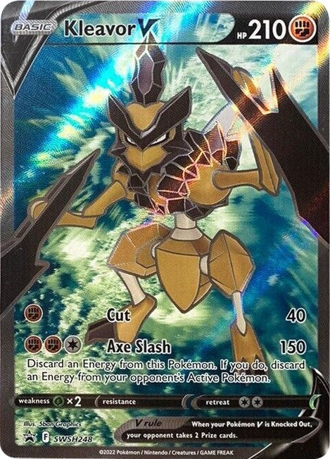 Image for Kleavor V (Full Art) - SWSH248 (SWSH: Sword & Shield Promo Cards) (SWSH248) - Pokemon
