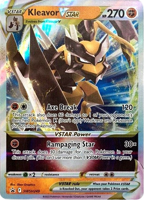 Image for Kleavor VSTAR - SWSH249 (SWSH: Sword & Shield Promo Cards) (SWSH249) - Pokemon