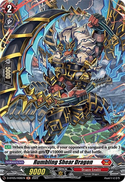 Image for Rumbling Shear Dragon (Holo) (D-BT05: Triumphant Return of the Brave Heroes) (D-BT05/H06EN) - Cardfight Vanguard