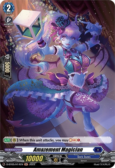 Image for Amazement Magician (Holo) (D-BT05: Triumphant Return of the Brave Heroes) (D-BT05/H14EN) - Cardfight Vanguard