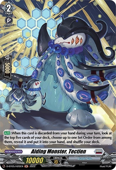 Image for Aiding Monster, Tectien (Holo) (D-BT05: Triumphant Return of the Brave Heroes) (D-BT05/H20EN) - Cardfight Vanguard