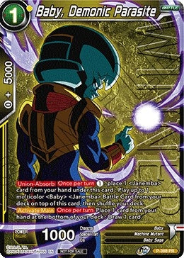 Image for Baby, Demonic Parasite (Tournament Pack Vol. 8) (Winner) (Tournament Promotion Cards) (P-388) - Dragon Ball Super: Masters