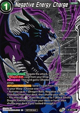 Image for Negative Energy Charge (Tournament Pack Vol. 8) (Winner) (Tournament Promotion Cards) (P-389) - Dragon Ball Super: Masters
