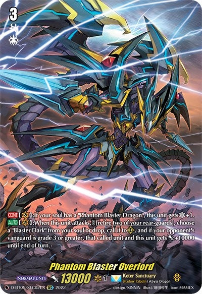 Image for Phantom Blaster Overlord (SEC) (D-BT05: Triumphant Return of the Brave Heroes) (D-BT05/SEC02EN) - Cardfight Vanguard
